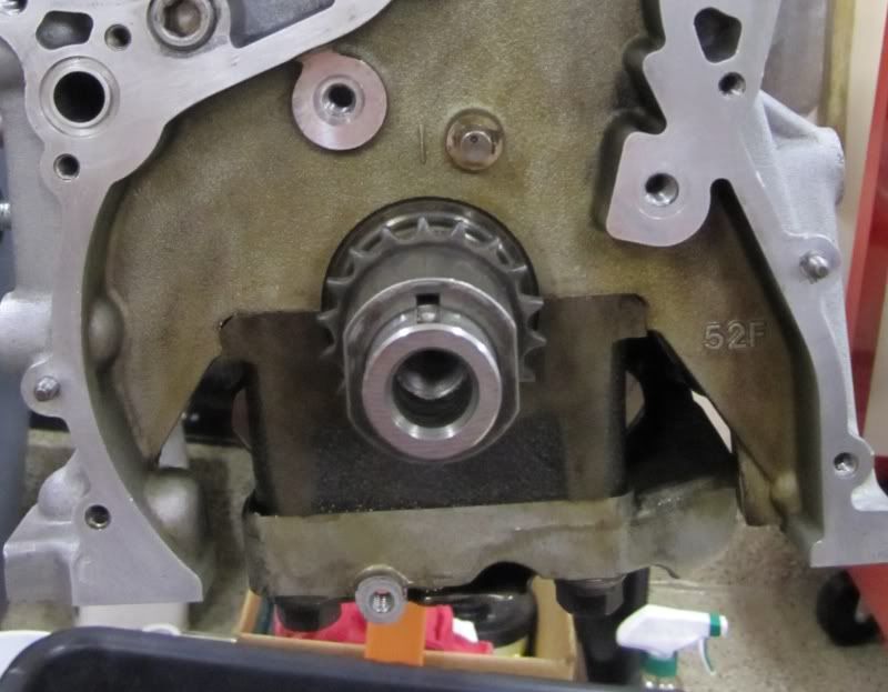 SR timing sprocket/oil pump drive spacer removal Nissan Forum